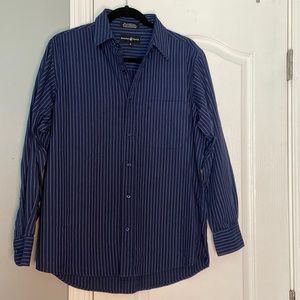 Men’s blue button down Beverly Hills Polo Club